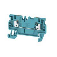 1552820000 Weidmuller  A Series Blue, 1.5mm², Single-Level, Push In Termination
