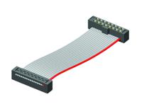 tcsd-08-d-1000-01-n Samtec TCSD Series Flat IDC Socket Cable Assembly, 16-Way, 2mm Pitch, 250mm Length, Tiger Eye IDC to Tiger Eye IDC