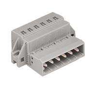 231-605019-000 WAGO, 5mm Pitch, 5 Way, Pluggable Terminal Block, Feed Through Header, Through Hole, Screw Termination, 231-605/019-000