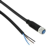 1-2273003-1 TE Connectivity Female 4 way M8 to Unterminated Free End Sensor Actuator Cable, 1.5 m