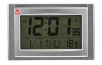 811-1827 RS PRO Silver Radio Controlled Wall Clock