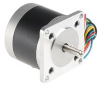 180-5282 RS PRO Hybrid Stepper Motor, 6 V, 1.8°, 56.4 x 56.4mm Frame, 6.35mm Shaft