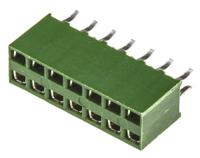 215307-7 TE Connectivity AMPMODU HV100 Series Straight Through Hole Mount PCB Socket, 14-Contact, 2-Row, 2.54mm Pitch, Solder