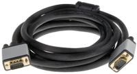 913-5023 RS PRO Male SVGA to Male SVGA Cable, 3m Black