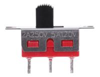 734-7312 RS PRO Panel Mount Slide Switch SPDT Latching 5 A @ 28 V dc Top
