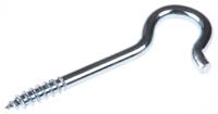 397-5418 RS PRO Steel, Screw J Hook, 53mm, 10mm