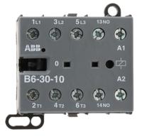 gjl1211001r0101-b6-30-10-01 ABB B6-30-10-01 B Contactor, 24 V ac Coil, 3-Pole, 9 A, 4 kW, 3NO, 690 V ac