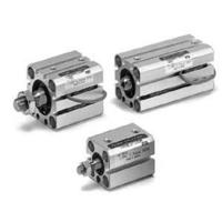 cdqsb12-10dm SMC Pneumatic Compact Cylinder - 12 mm Bore, 10 mm CQS Series, Double Acting Acting
