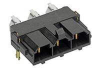 428202213 Molex Mini-Fit Sr Series Right Angle Through Hole PCB Header, 2 Contact(s), 10 mm Pitch, 1 Row, Shrouded