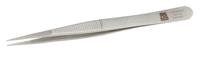 136-9693 RS PRO 120 mm, Stainless Steel, Serrated, Tweezers