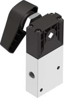 vhef-est-b32-g18 Festo Twist Selector 3/2 Pneumatic Manual Control Valve VHEF Series, G 1/8, 1/8in, 4106814