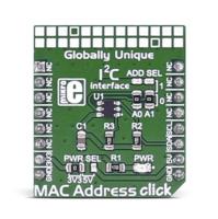 mikroe-2733 MikroElektronika MIKROE-2733, MAC Address Click mikroBus Click Board