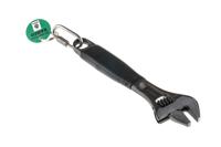 tah9070 Bahco Adjustable Spanner, 158 mm Overall, 20mm Jaw Capacity, Rubber Grip Handle