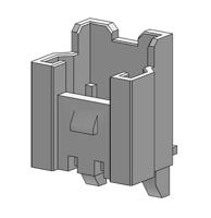 353630260 Molex 35363 Series Right Angle Right Angle, Through Hole PCB Header, 2 Contact(s), 2 mm Pitch, 1 Row, Shrouded