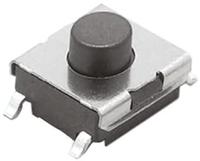 b3fs-1000 Omron Plunger Tactile Switch, SPST 50 mA @ 24 V dc 0.5mm Through Hole