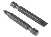202-9738 RS PRO Driver Bit Set 48 Pieces, Hexagon, Phillips, Pozidriv, Slotted, Star