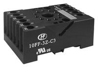 10ff-3z-c3 Hongfa Europe GMBH 11 Pin 250V ac DIN Rail Relay Socket, for use with HF10FF & HF10FH Series Relays