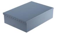 266-4962 RS PRO Grey Steel Enclosure, Grey Lid, 315 x 225 x 85mm