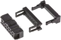 t812114a101ceu Amphenol Communications Solutions 14-Way IDC Connector Socket for Cable Mount, 2-Row