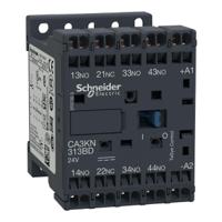 ca3kn313bd Schneider Electric Control Relay 2 NO + 2NC, 10 A Contact Rating, 3 W, 24 V dc, TeSys