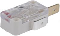 42680 Saia-Burgess Plunger Micro Switch, Tab Terminal, 10 A @ 250 V ac, SPST-NC, IP40