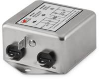 810913010 Wurth Elektronik, WE-CLFS 10A 250 V 50/60Hz, Chassis Mount EMC Filter, Fast-On, Single Phase