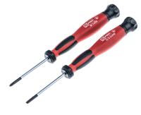 864-0861 RS PRO Phillips; Slotted Precision Screwdriver Set, 6-Piece, ESD-Safe