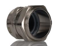 2411871 Rittal SZ Series Brass Cable Gland, M63 Thread, 34mm min., 44mm max., IP68