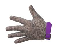 0gcm1326000000 Manulatex GCM Violet Stainless Steel Puncture & Tear Resistant Gloves, Size 2XL