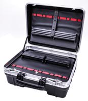 atomik-wh-pss GT Line Plastic Tool Case 2 Wheels, 465 x 352 x 255mm