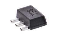 zxtn2010zta Diodes Inc ZXTN2010ZTA NPN Transistor, 5 A, 60 V, 3-Pin SOT-89