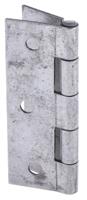 436-5058 RS PRO Steel Butt Hinge, Screw Fixing, 75mm x 49mm x 1.4mm
