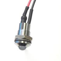 19040304we CML Innovative Technologies 1904XX0XWE Series Green, Red Panel Mount Indicator, 24V dc, 8mm Mounting Hole Size, Lead