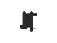 114712-e ERNI 11471 Series Vertical Surface PCB Header, 12 Contact(s), 0.8 mm Pitch, 1 Row, Shrouded