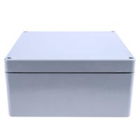 918-8825 RS PRO Grey PET Enclosure, IP66, Grey Lid, 255 x 250 x 120mm