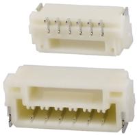 sm06b-ghs-tblfsn JST GH Series Right Angle Surface PCB Header, 6 Contact(s), 1.25 mm Pitch, 1 Row, Shrouded