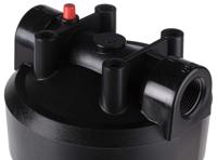 738-2700 RS PRO Black/Blue High Flow Water Filter Housing, 1in, BSP, 8 bar