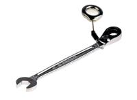 46710sls Facom 467 Series Combination Ratchet Spanner, 10mm, Metric, Height Safe, Double Ended, 158 mm Overall