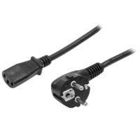 pxt101eur StarTech.com Right Angle CEE 7/7 Plug to Straight IEC C13 Socket Power Cord, 2m