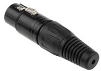 457-891 RS PRO Cable Mount XLR Connector, Female, 250 V ac, 3 Way, Silver Plating