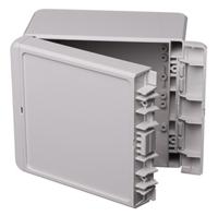 96033235-b-141309-abs-7035 Bopla Bocube Series Light Grey ABS Enclosure, IP66, IP68, Light Grey Lid, 151 x 125 x 90mm