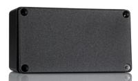 1590n1bk Hammond 1590 Series Black Die Cast Aluminium Enclosure, IP54, Black Lid, 121.1 x 66 x 40mm