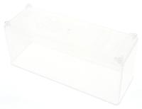 114578 Raaco Transparent PP Compartment Box, 47mm x 39mm x 109mm