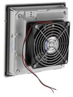 11632801055 Pfannenberg PF 32.000 Series Filter Fan, 24 V dc, DC Operation, 110m³/h Filtered, 178.5m³/h Unimpeded, IP54, 202 x 202mm