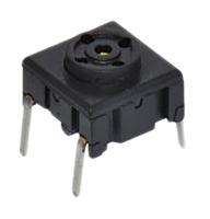 ra3eth9-15-0 MEC IP67 Black Flat Button Tactile Switch, SPST 50 mA 6.5 (Dia.)mm PCB