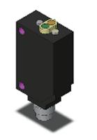 e3z-ll68 Omron Background Suppression Distance Sensor, Block Sensor, 25 mm → 300 mm Detection Range