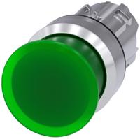 3su1051-1ad40-0aa0 Siemens SIRIUS ACT 3SU10 Series Green Momentary Push Button Head, 22mm Cutout, IP66, IP67, IP69K