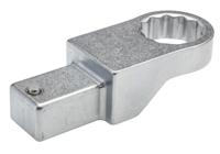 58221030 STAHLWILLE 732/100 Series Crow Ring Insertion Ring Spanner, 30 mm, 22 x 28mm Insert, Chrome Plated Finish