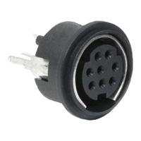 md-60sv Same Sky 6 Pole Din, Female, Panel Mount