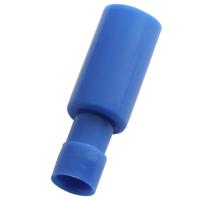 178-8388 RS PRO Insulated, Blue Crimp Bullet Connector, 1.5mm² to 2.5mm², 16AWG to 14AWG, 4mm Bullet diameter Male